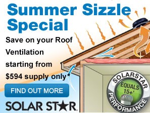 Solar Star vs. Wind Vents / Whirlybirds summer sizzle button Solar Star vs. Wind Vents / Whirlybirds