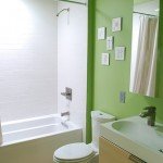 Green Skylight Bathroom