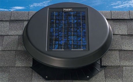 Winter roof ventilation with Solar Star