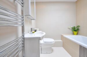 a bathroom without window