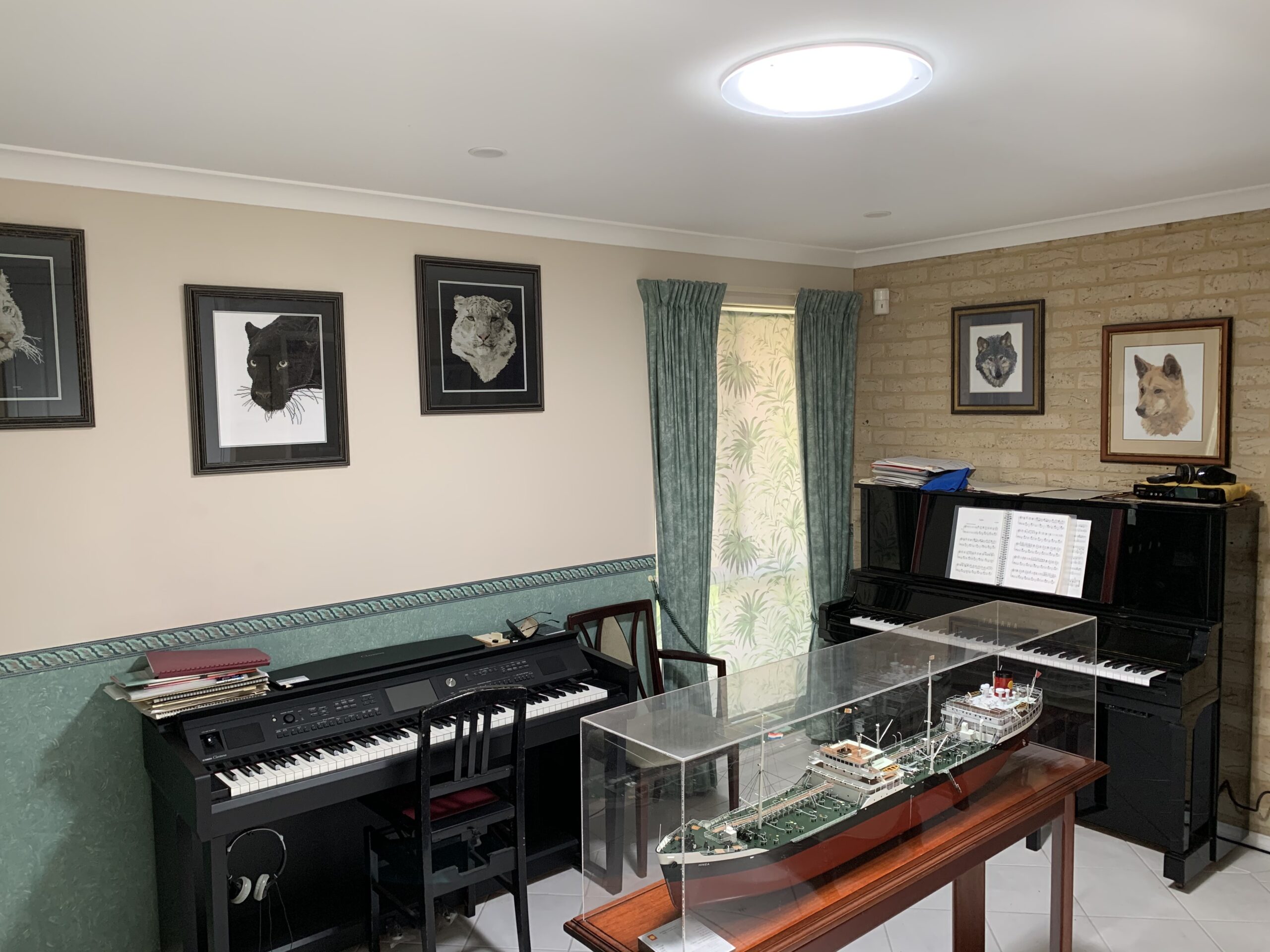 Solatube Skylights bringing in natural light to music room in Perth