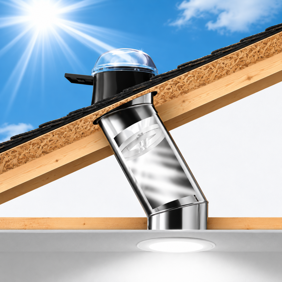 Solar Powered Skylight Dimmer Kit (250mm/160DS) - Image 2