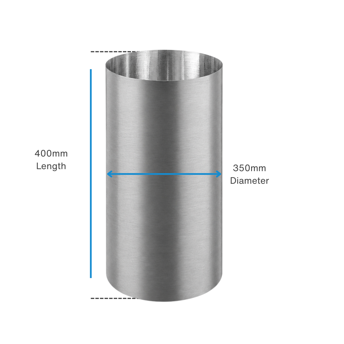 400mm Heavenly Performance Straight tube (350mm) - Image 2