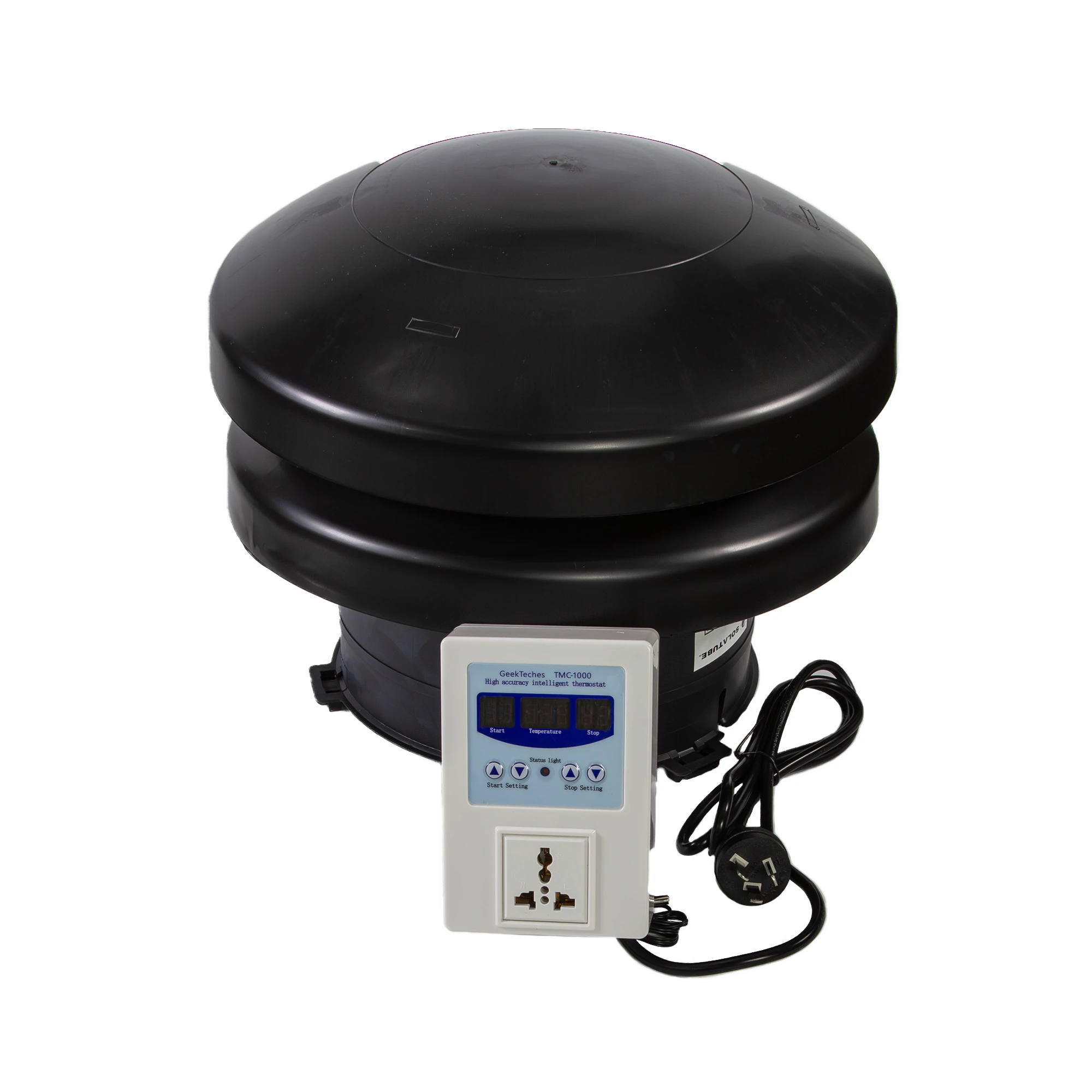 Enironmax Motorised Double Cap Room Ventilation with Themostat
