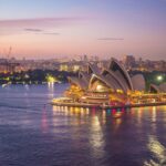 Sydney Opera House in winter