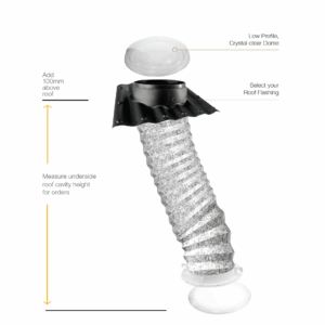 Econotube - 400mm/PV(3m of flex duct)