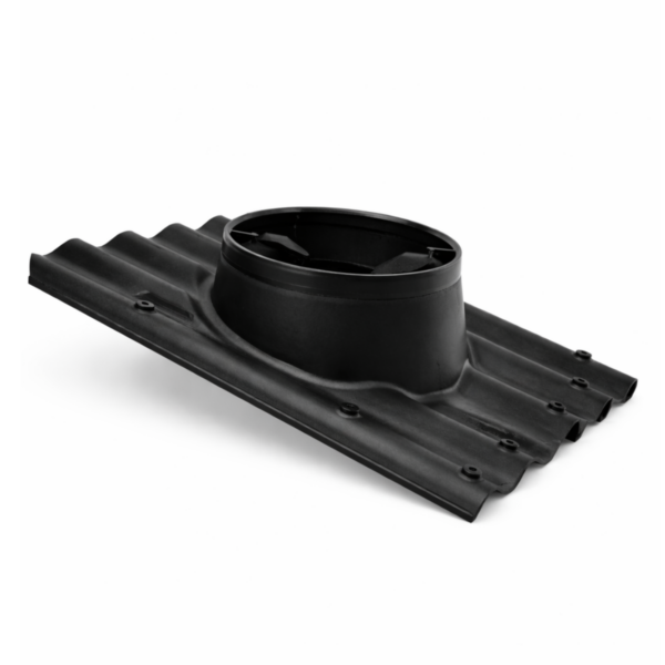 250mm Corrugated Tile Flashing for V-Aero 250 Roof Ventilation
